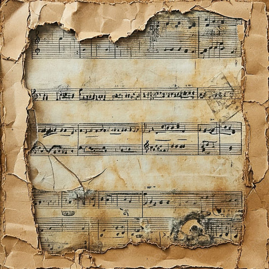 Music Scrap Memory Digital Paper Pack (DDD002639)