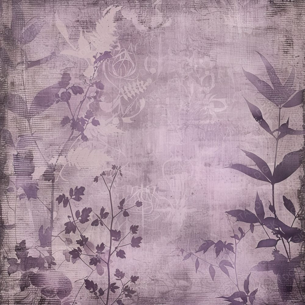 Muted Lavender Brocade Pattern Digital Paper Pack (DDD002648)