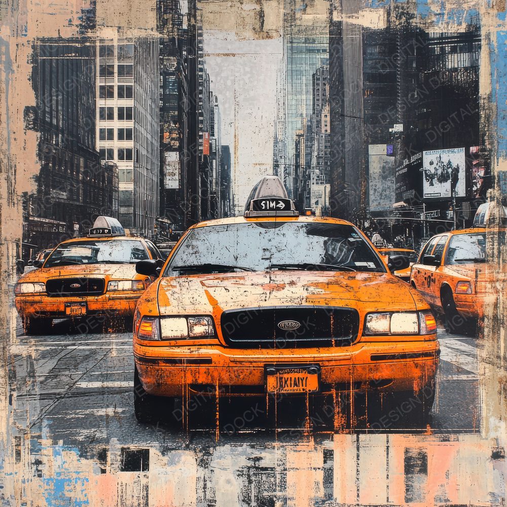 NYC Street Graffiti Digital Paper Pack (DDD002659)