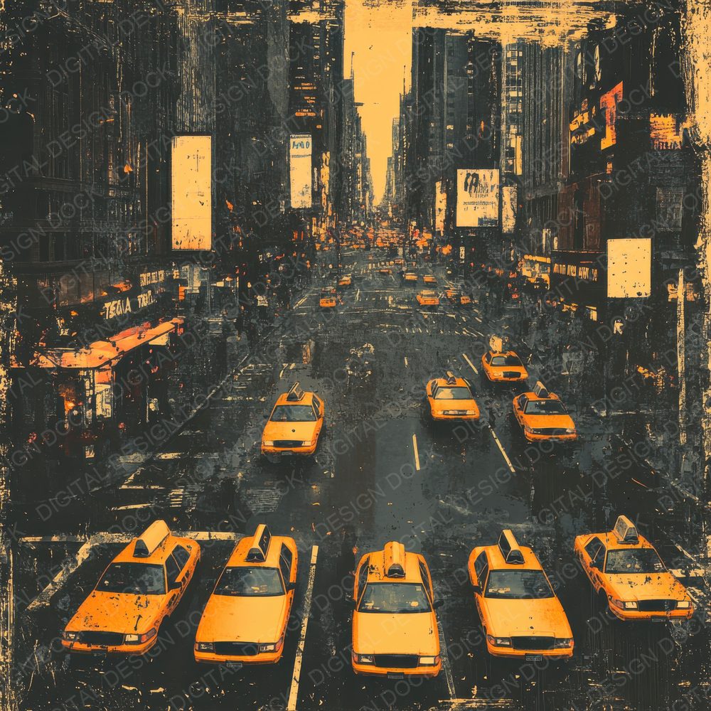 NYC Street Graffiti Digital Paper Pack (DDD002659)