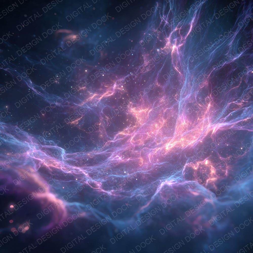 Nebula Organic Ghost Gas Fractal Glow Digital Paper Pack (DDD002674)