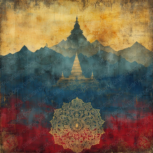 Nepal Spirit Digital Paper Pack (DDD002743)