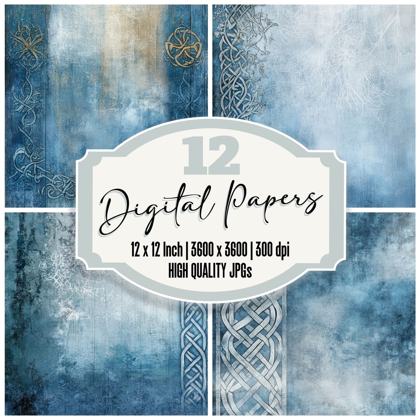 Nordic Saga Digital Paper Pack (DDD002766)