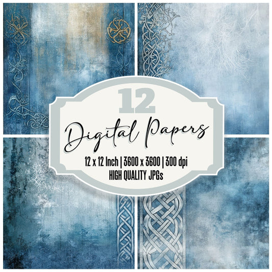 Nordic Saga Digital Paper Pack (DDD002766)