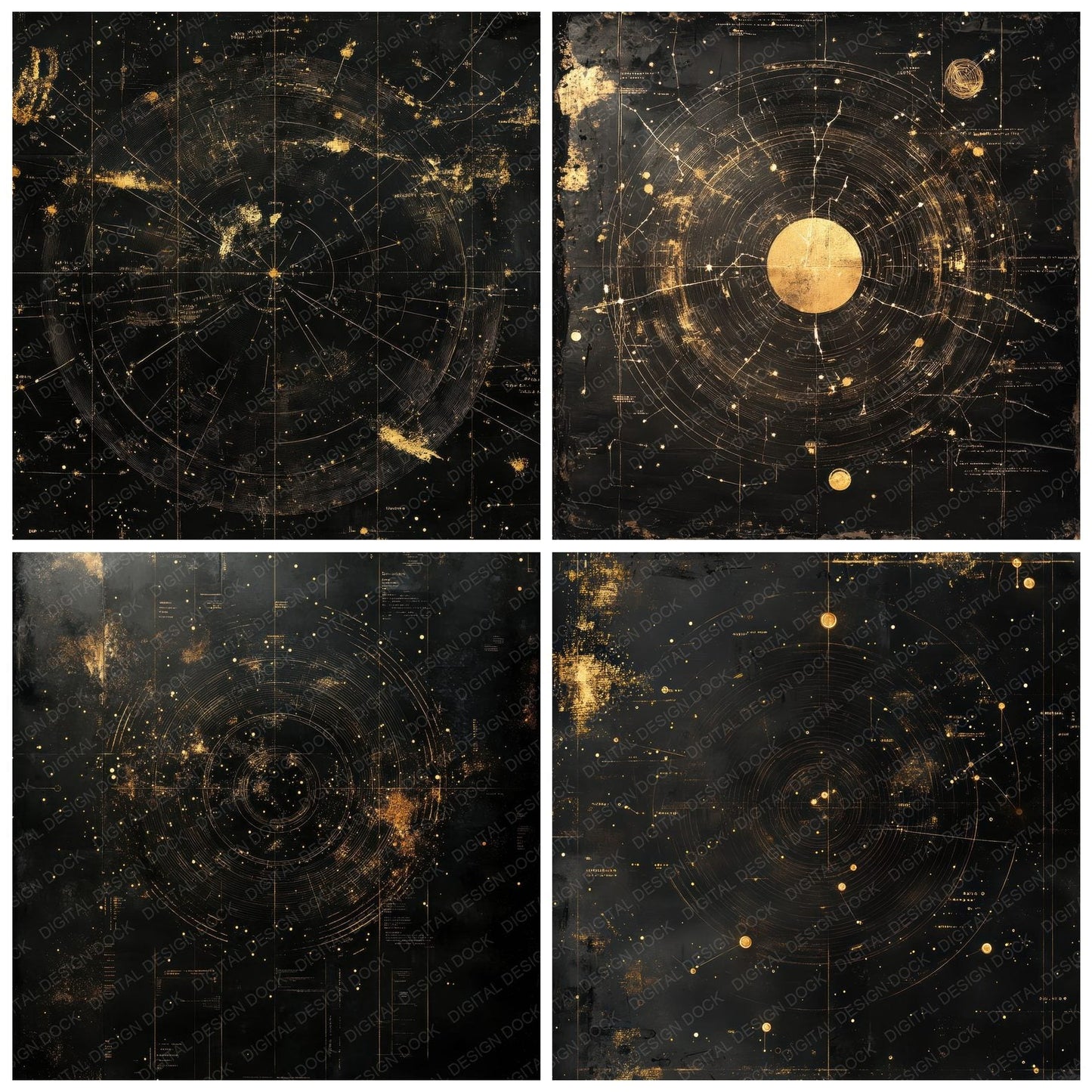 Obsidian Starmap Echo Digital Paper Pack (DDD002777)