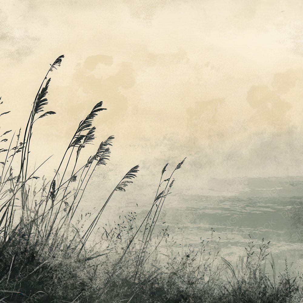 Overgrown Coastal Grass Digital Paper Pack (DDD002845)