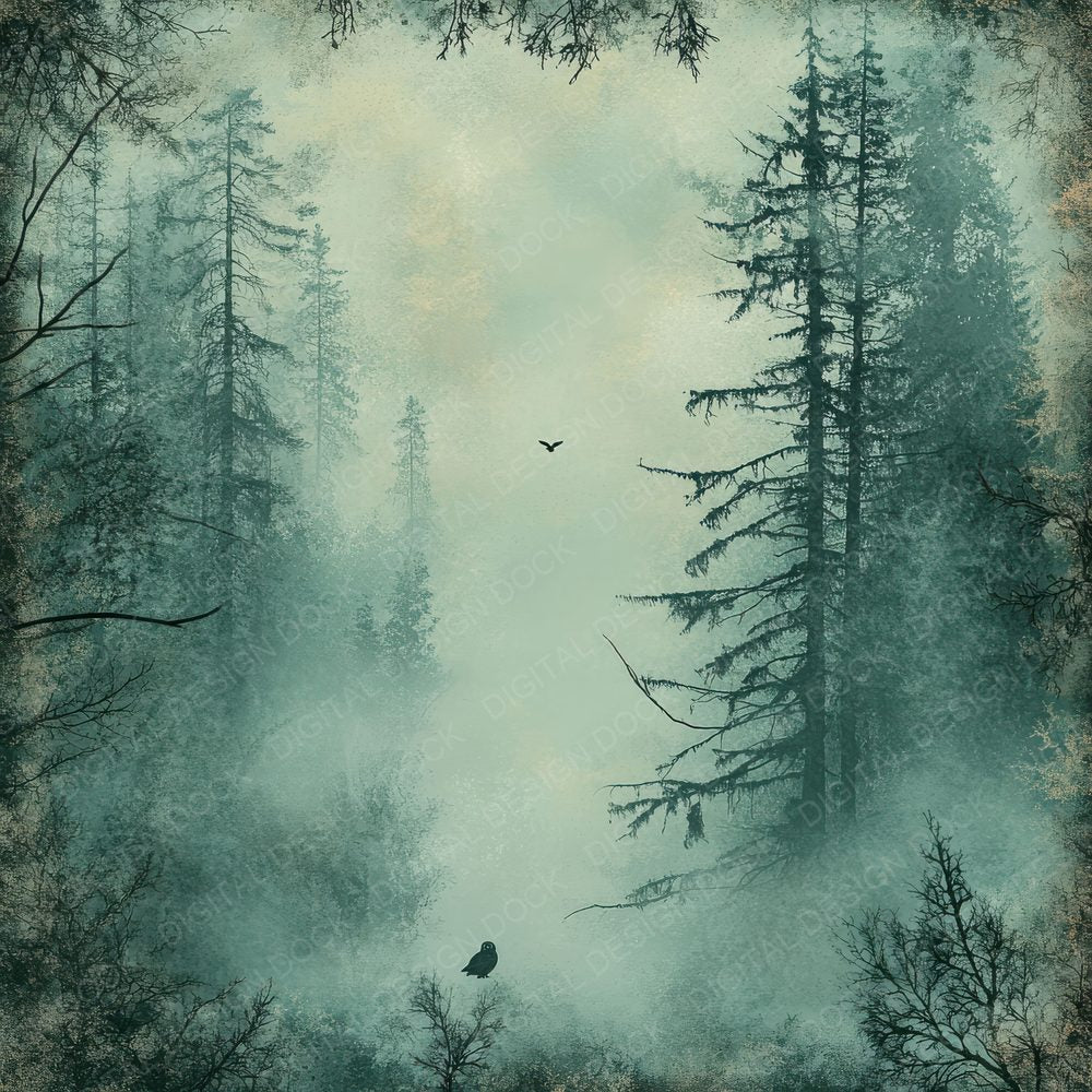 Owl Fog Clearing Digital Paper Pack (DDD002850)