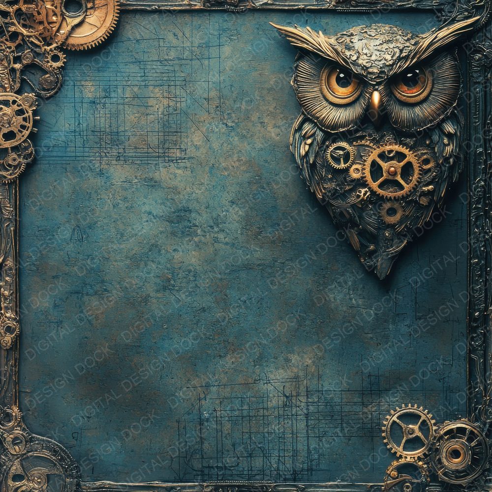 Owl Gear Clockwork Edge Digital Paper Pack (DDD002851)