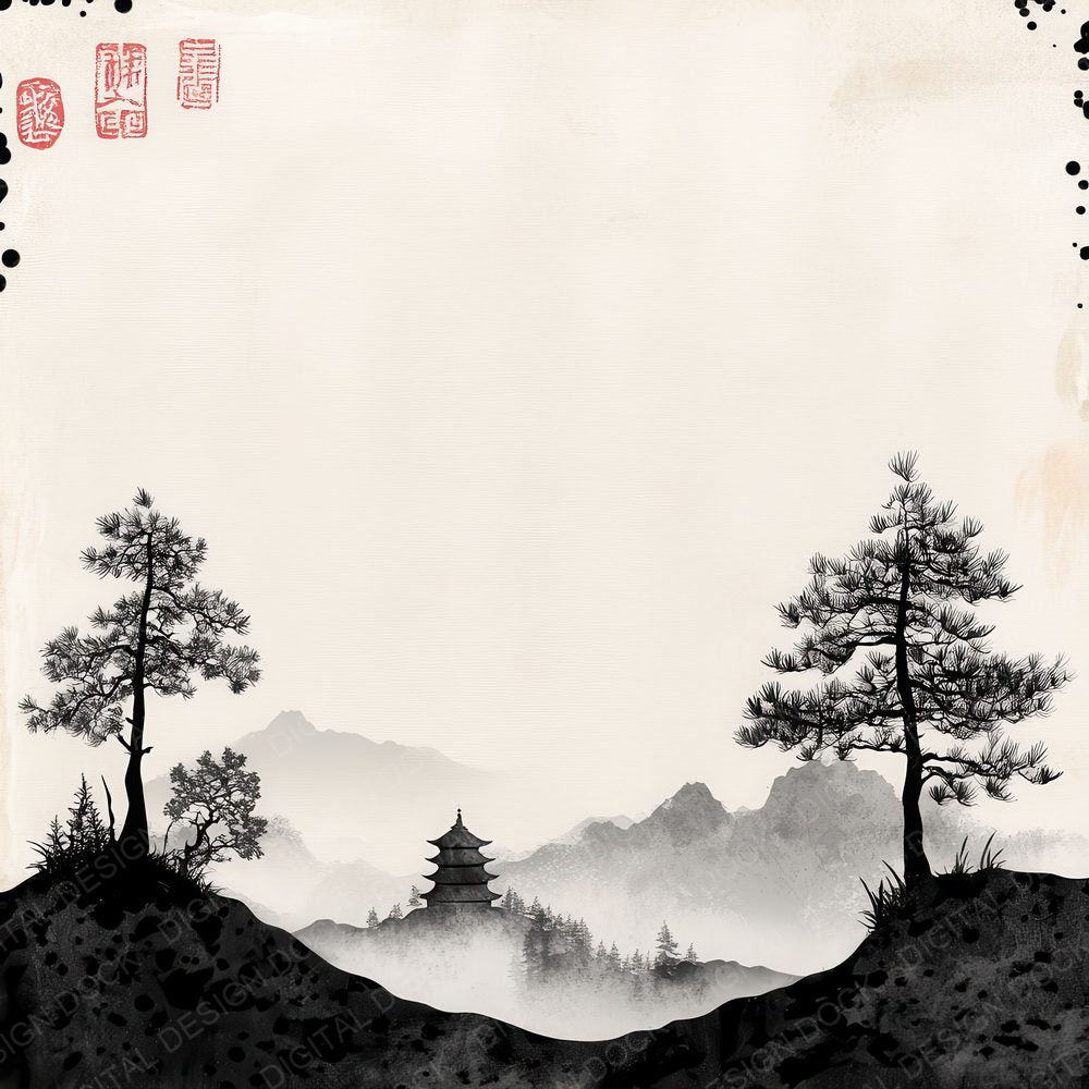 Pagoda Ink Horizon Digital Paper Pack (DDD002865)
