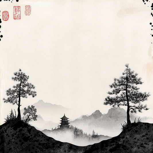 Pagoda Ink Horizon Digital Paper Pack (DDD002865)