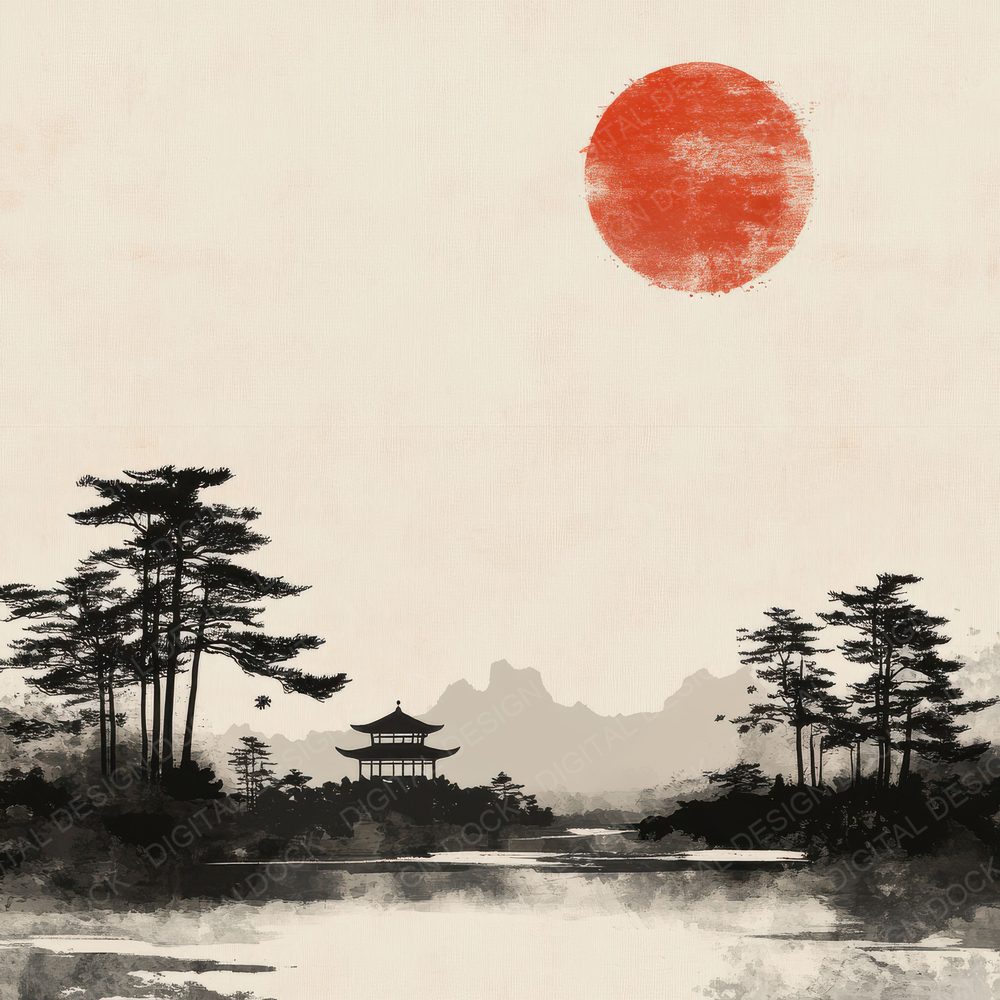 Pagoda Ink Horizon Digital Paper Pack (DDD002865)