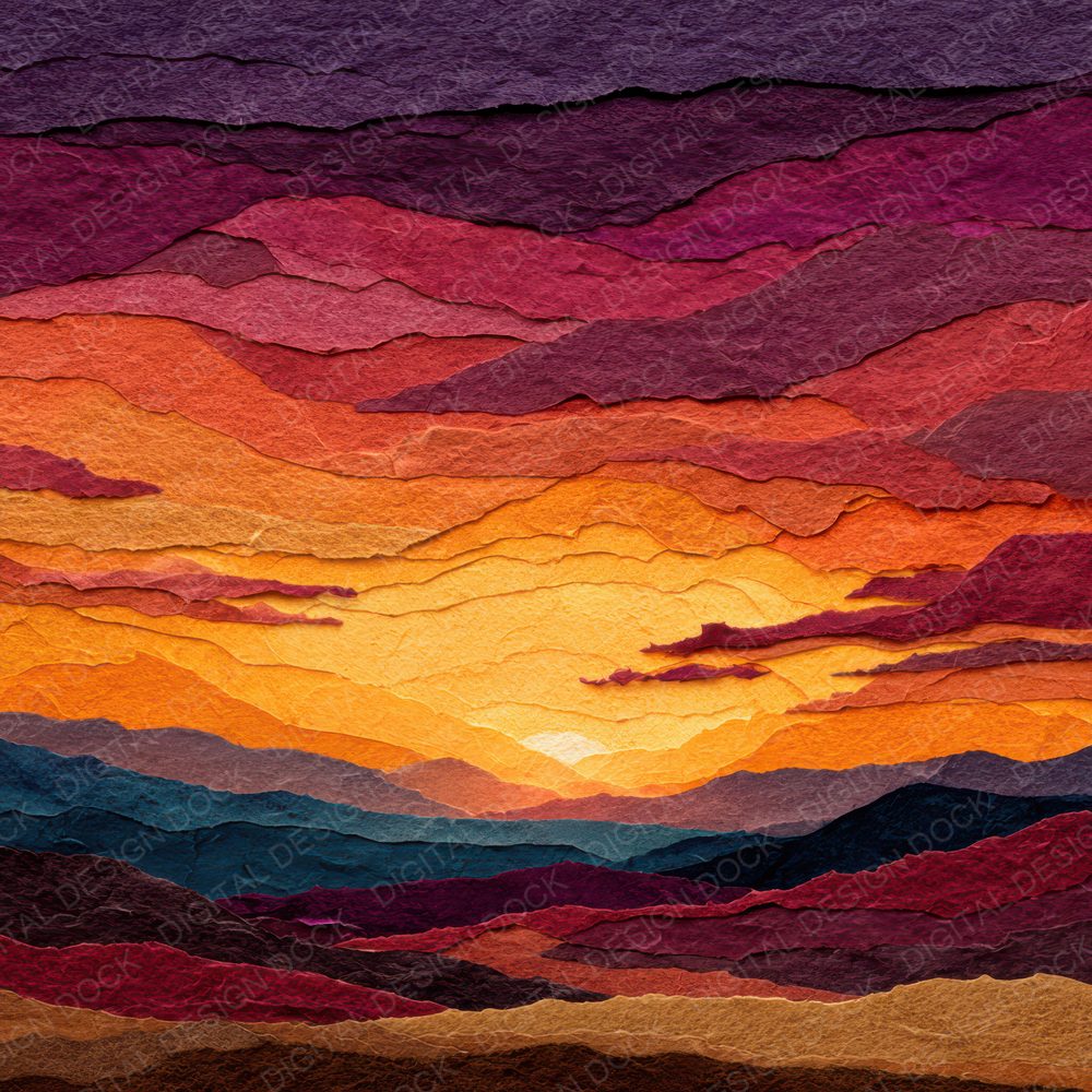 Paper Sunset Hill Digital Paper Pack (DDD002885)