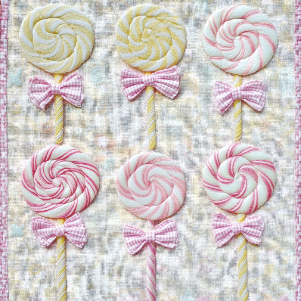 Pastel Candy Fabric Background Digital Paper Pack (DDD002910)
