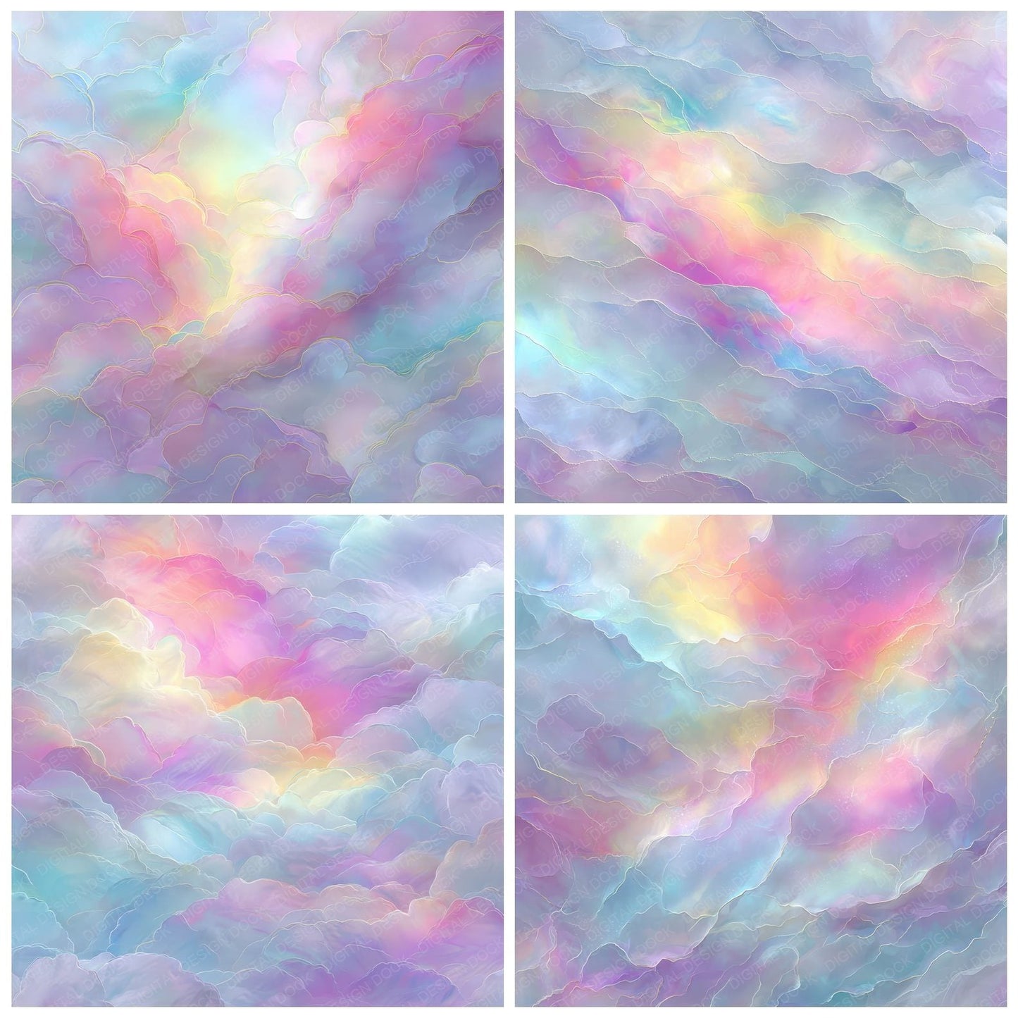 Pastel Cloud Drift (1) Digital Paper Pack (DDD002914)