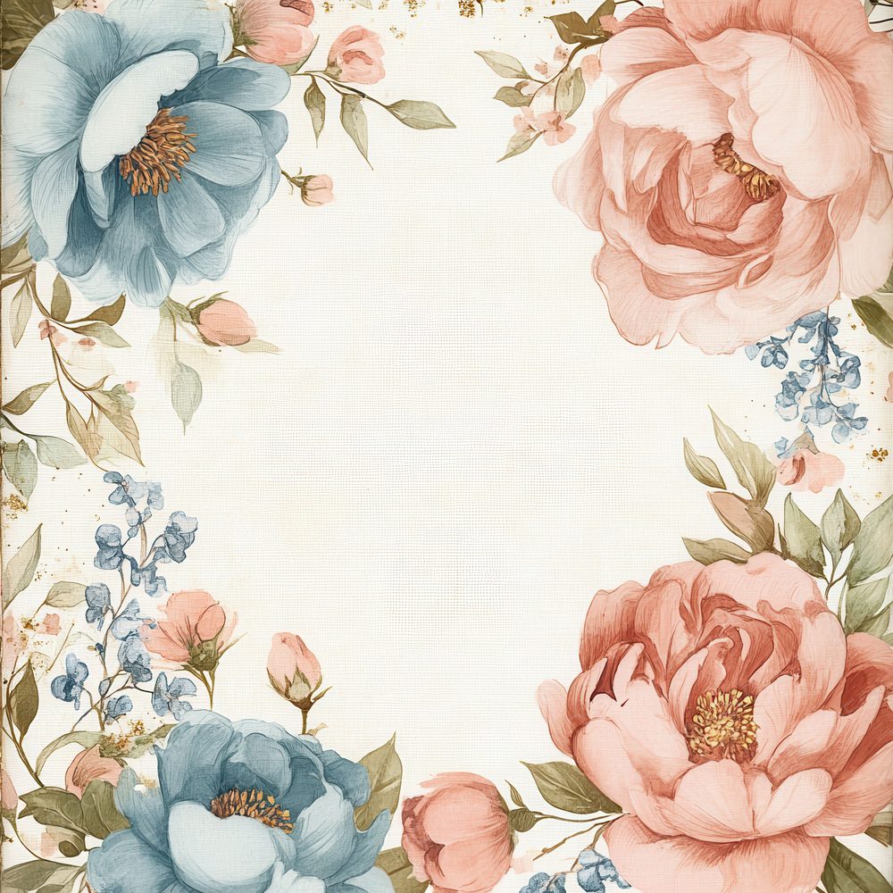 Pastel Petals Digital Paper Pack (DDD002931)