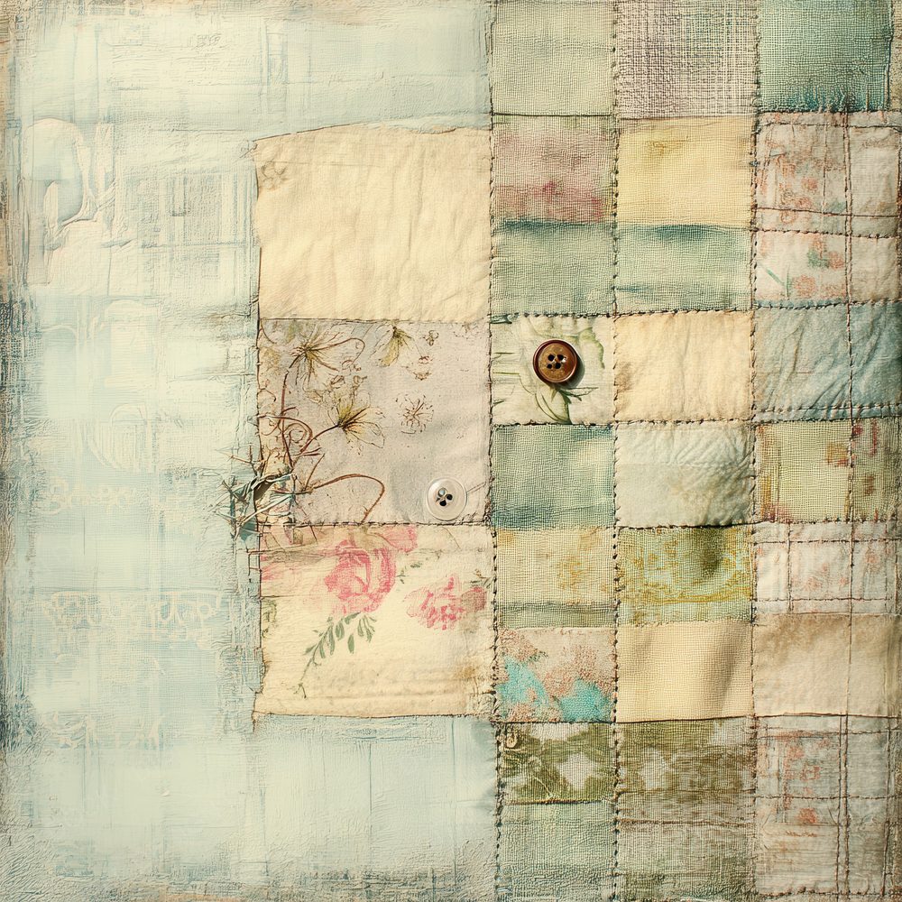 Patchwork Fabric Digital Paper Digital Paper Pack (DDD002940)