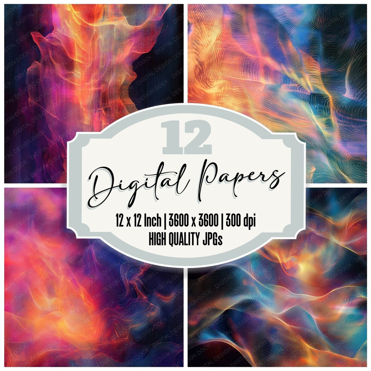 Plasma Signal Fold Digital Paper Pack (DDD003021)