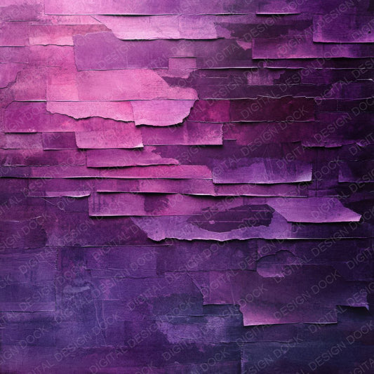 Plum Glitch Barcode Digital Paper Pack (DDD003028)