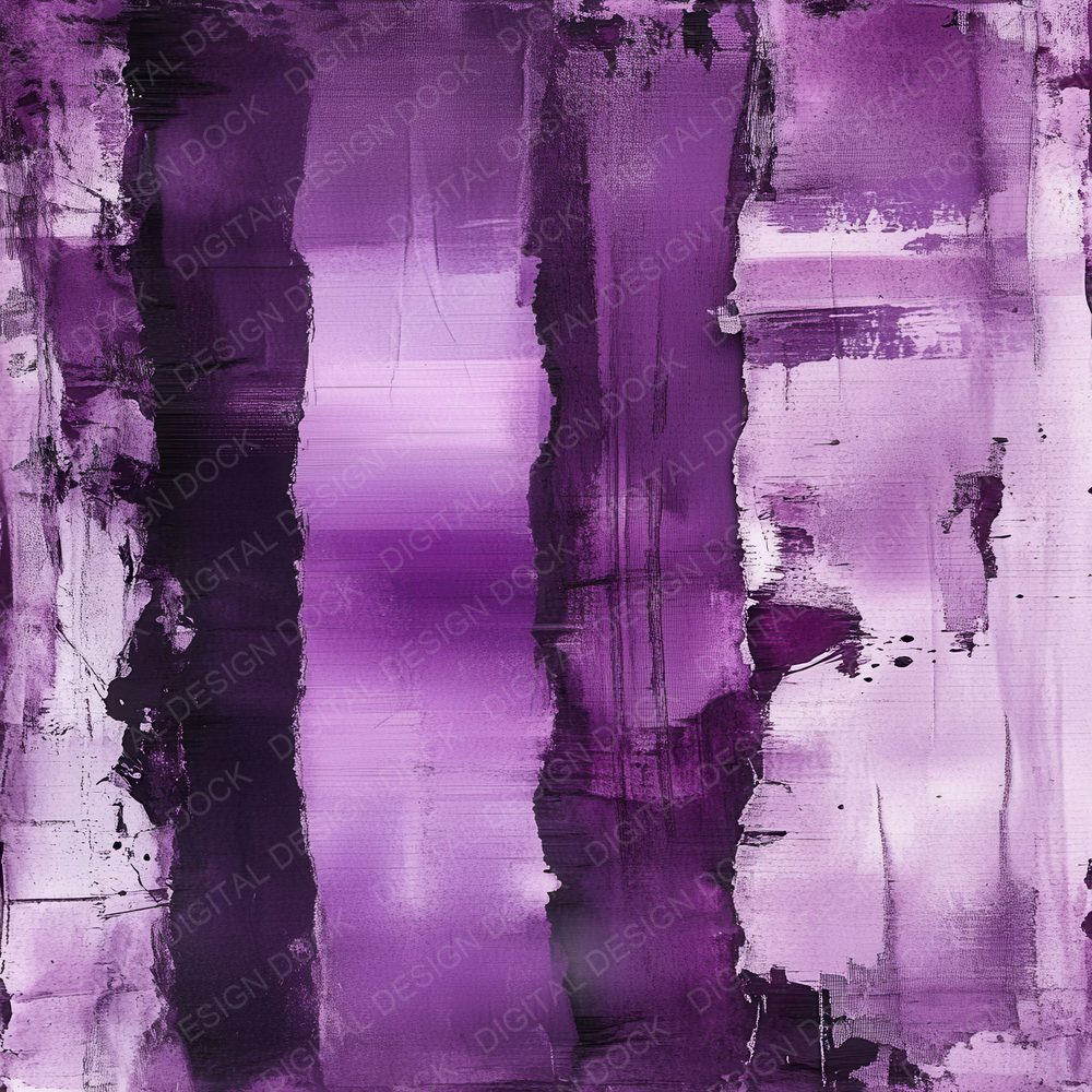 Plum Glitch Barcode Digital Paper Pack (DDD003028)