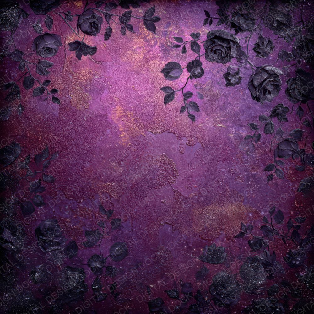 Plum Rose Fade Digital Paper Pack (DDD003031)