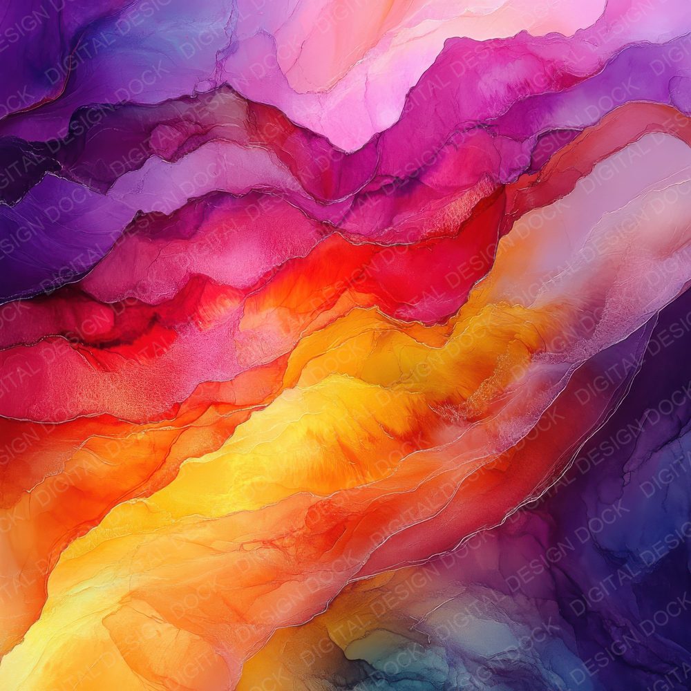 Prism Flow Bloom Digital Paper Pack (DDD003077)
