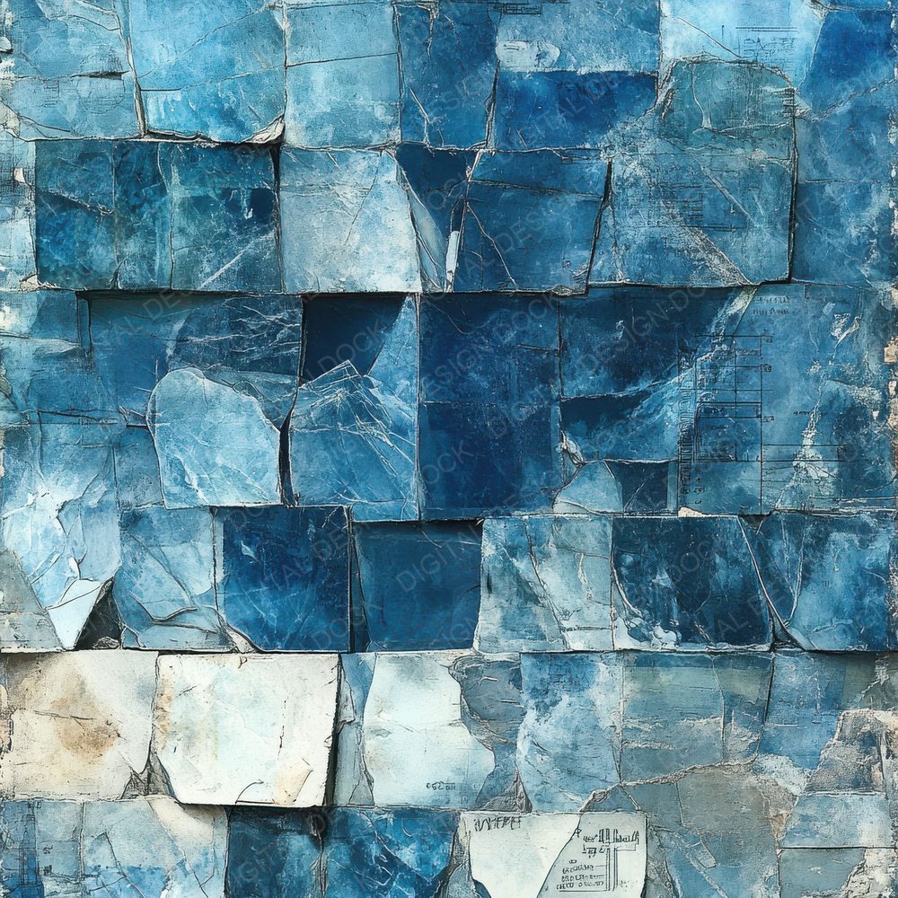 Quartz Mineral Map Digital Paper Pack (DDD003108)