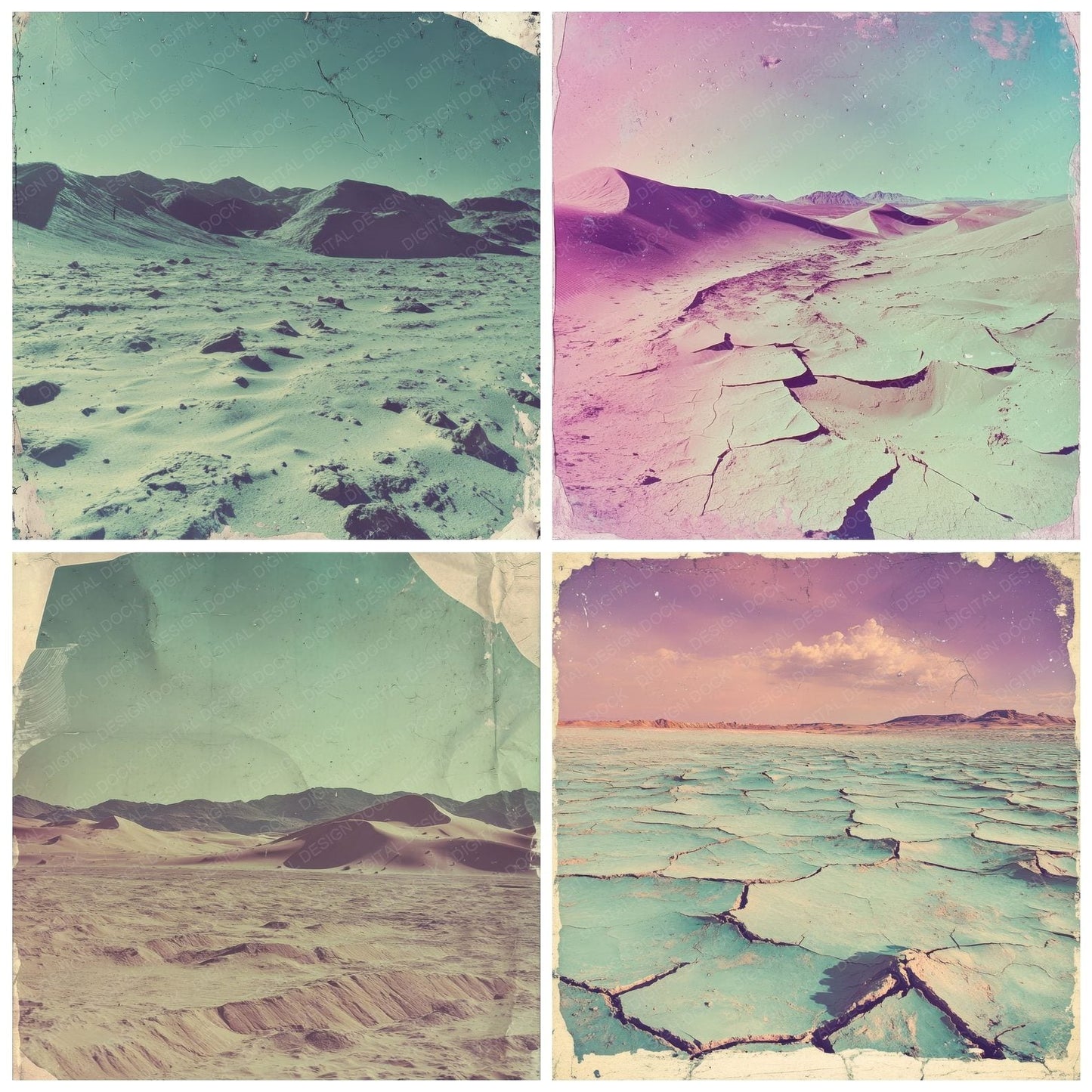 Radioactive Desert Film Digital Paper Pack (DDD003119)