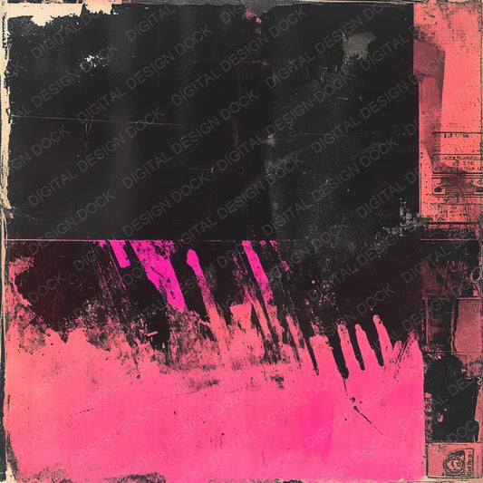 Rose Black Flash Digital Paper Pack (DDD003259)