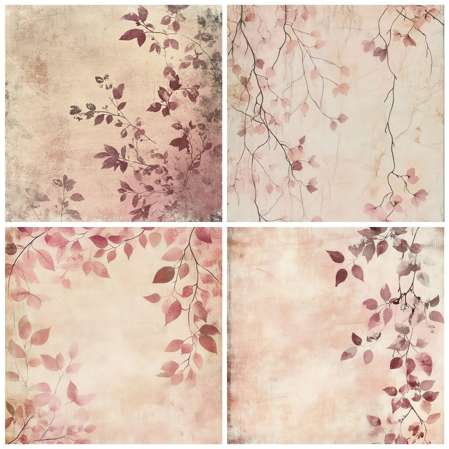 Rosevine Spring Wear Digital Paper Pack (DDD003286)