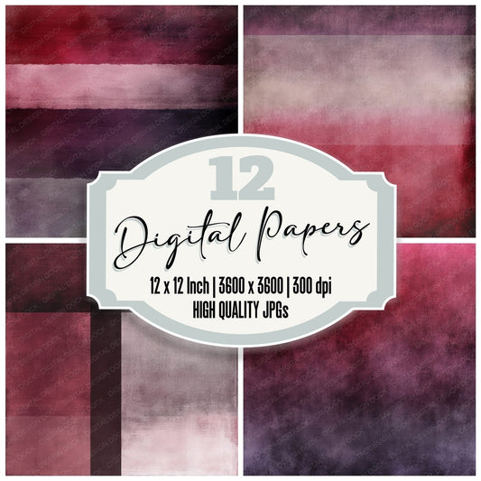 Rothko Inspired Digital Paper Pack (DDD003289)