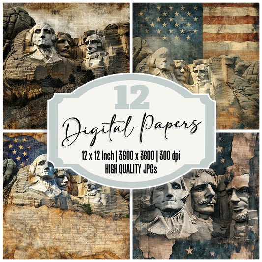 Rushmore Stars Granite Digital Paper Pack (DDD003300)