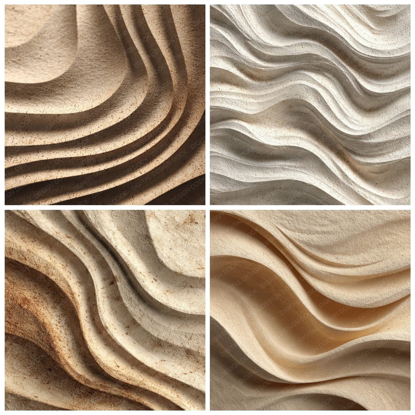 Sand Dune Ripple Drift Digital Paper Pack (DDD003371)