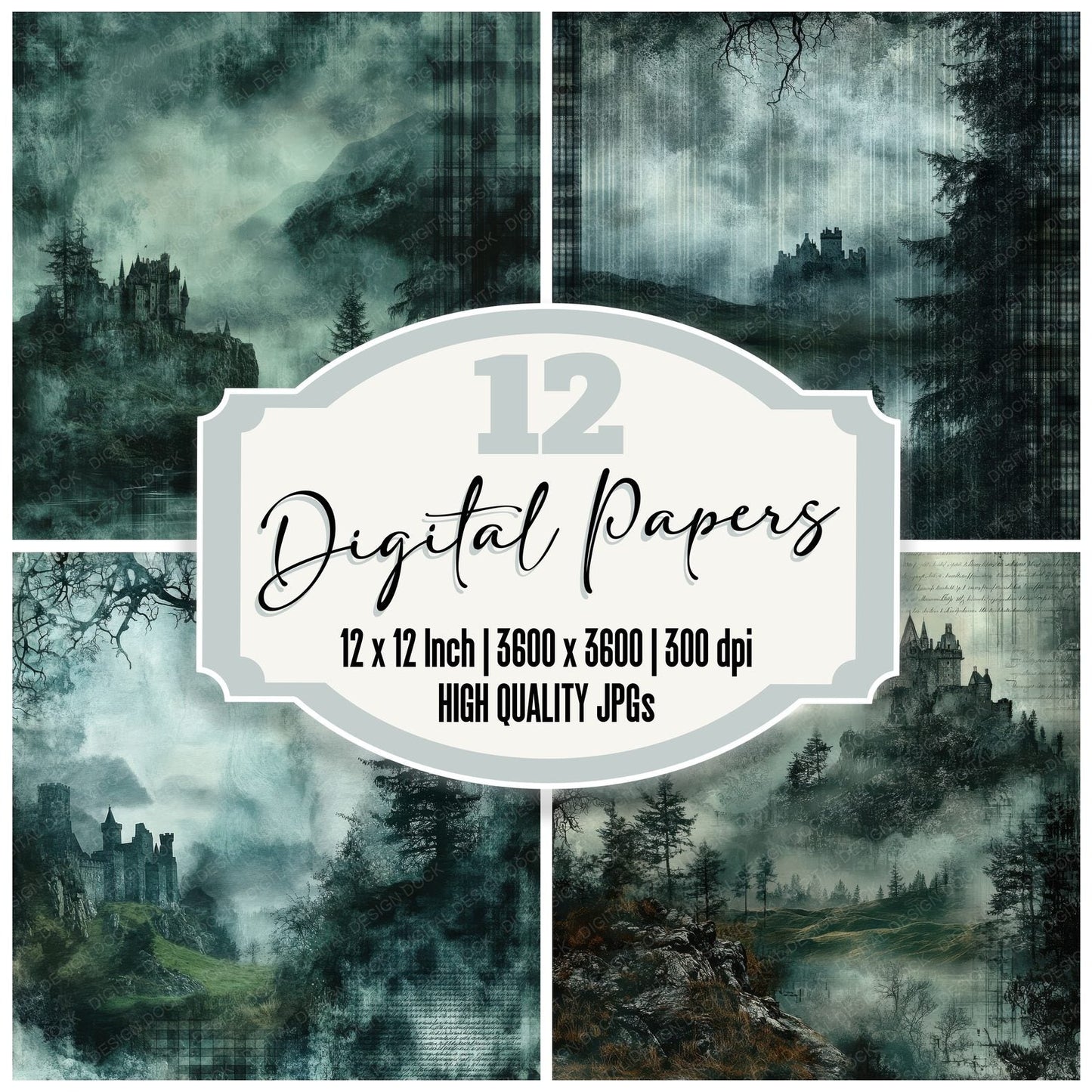 Scotland Legend Digital Paper Pack (DDD003414)