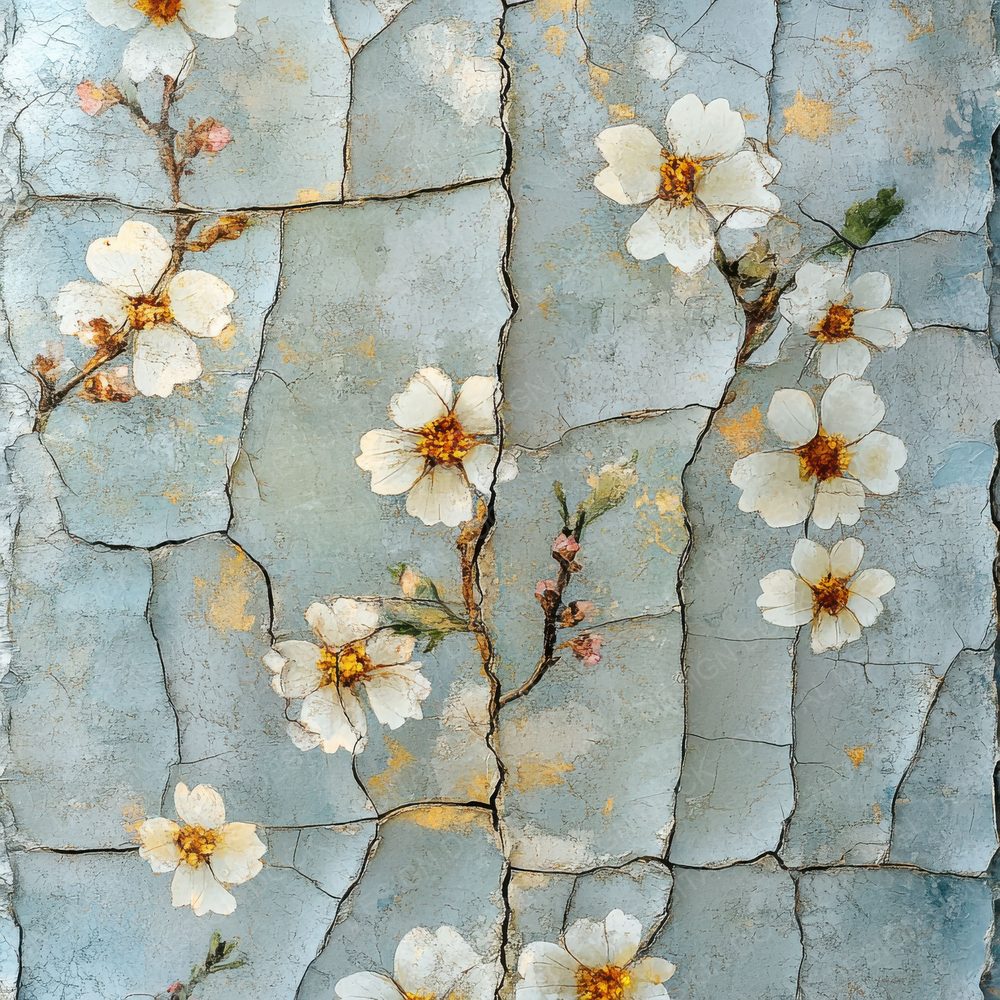 Shattered Petal Veil Digital Paper Pack (DDD003470)