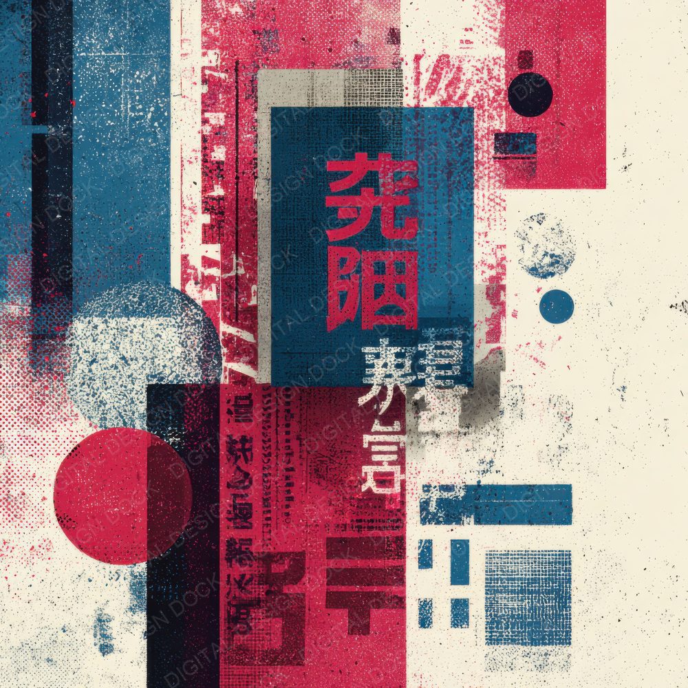 Showa Graphic Halftone Offset Digital Paper Pack (DDD003480)