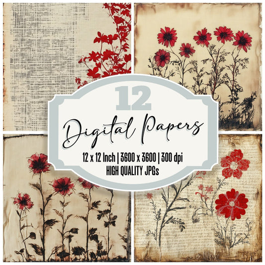 Slavic Threaded Lore Digital Paper Pack (DDD003727)