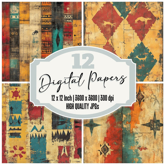 South Africa Bold Digital Paper Pack (DDD003773)
