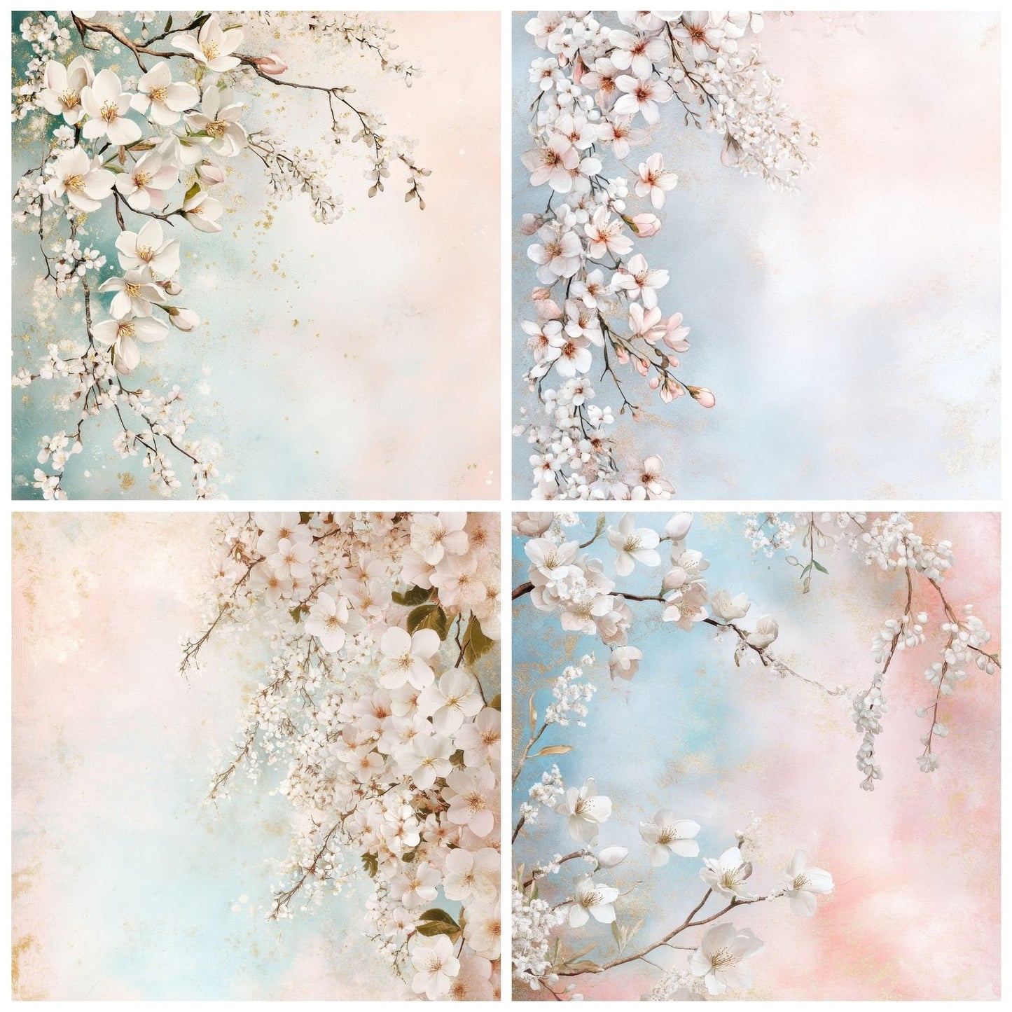 Spring Blossom Digital Paper Pack (DDD003826)
