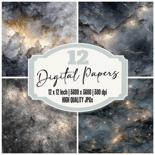 Starlight Granite Dust Core Digital Paper Pack (DDD003842)