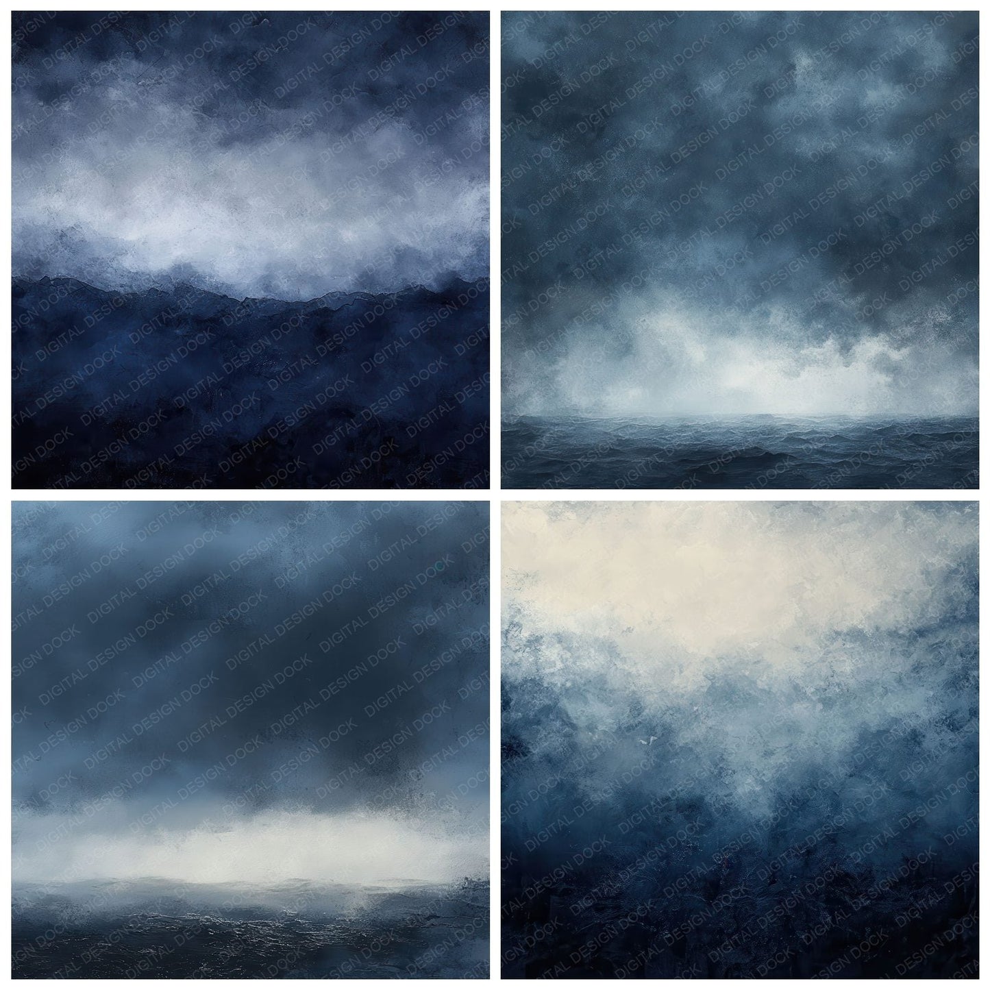 Storm Cloud Horizon Digital Paper Pack (DDD003867)