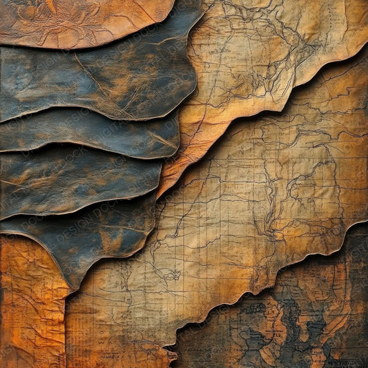 Surreal Parchment Digital Paper Pack (DDD003919)