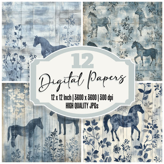 Sweden Calm Digital Paper Pack (DDD003925)