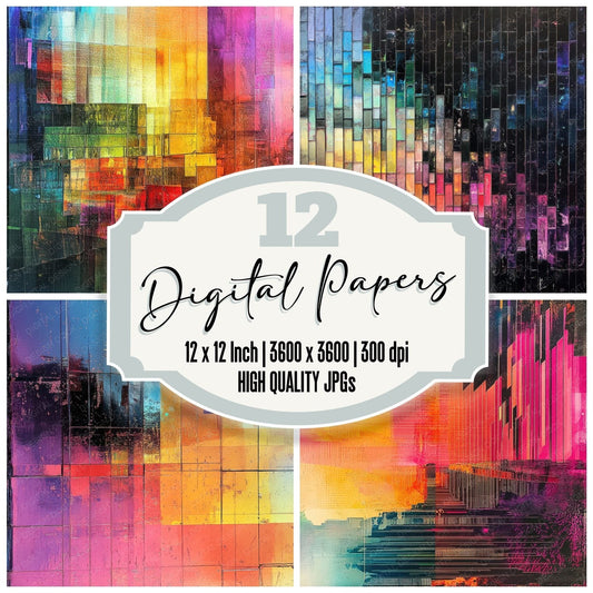 Symbol Tile Spectrum Digital Paper Pack (DDD003930)