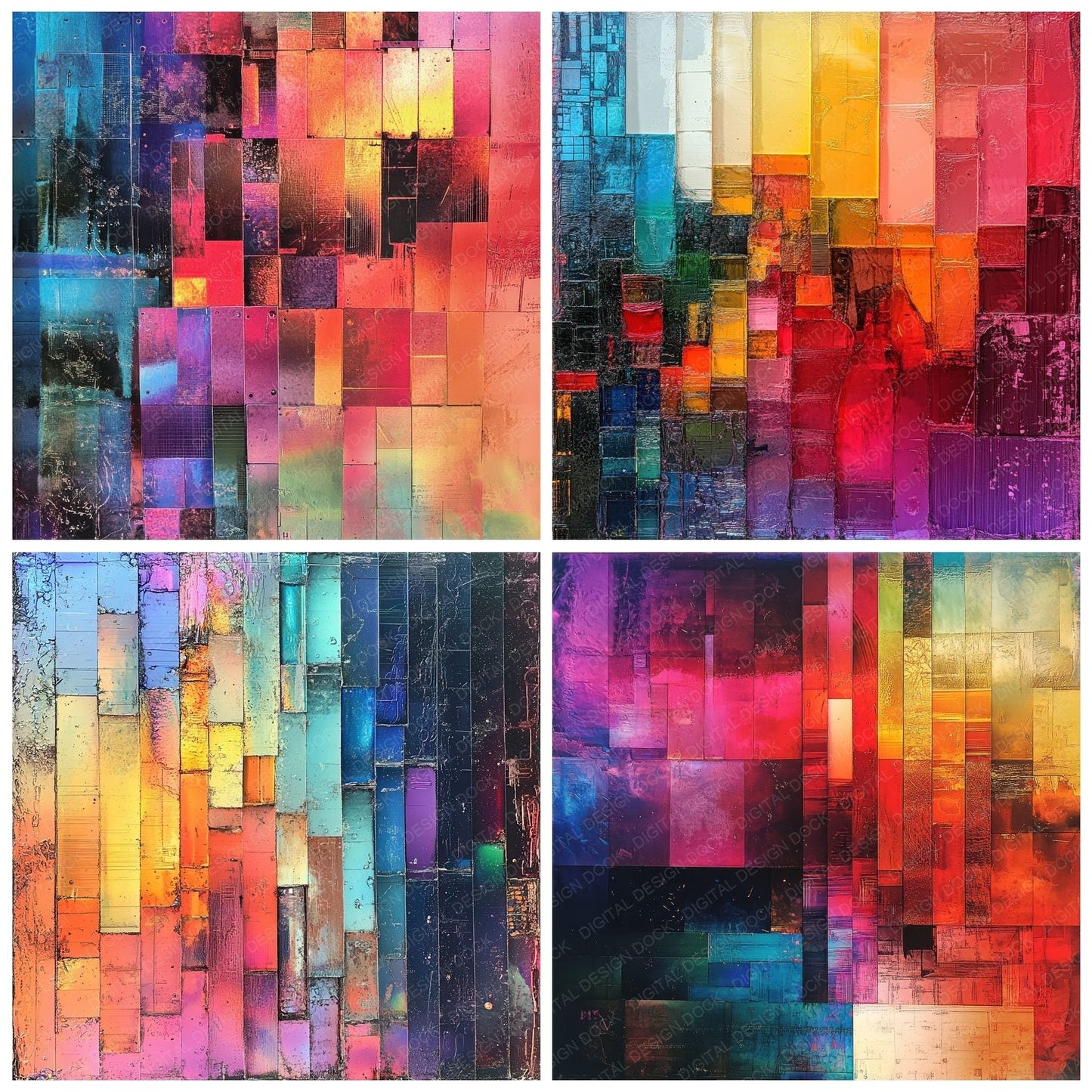 Symbol Tile Spectrum Digital Paper Pack (DDD003930)
