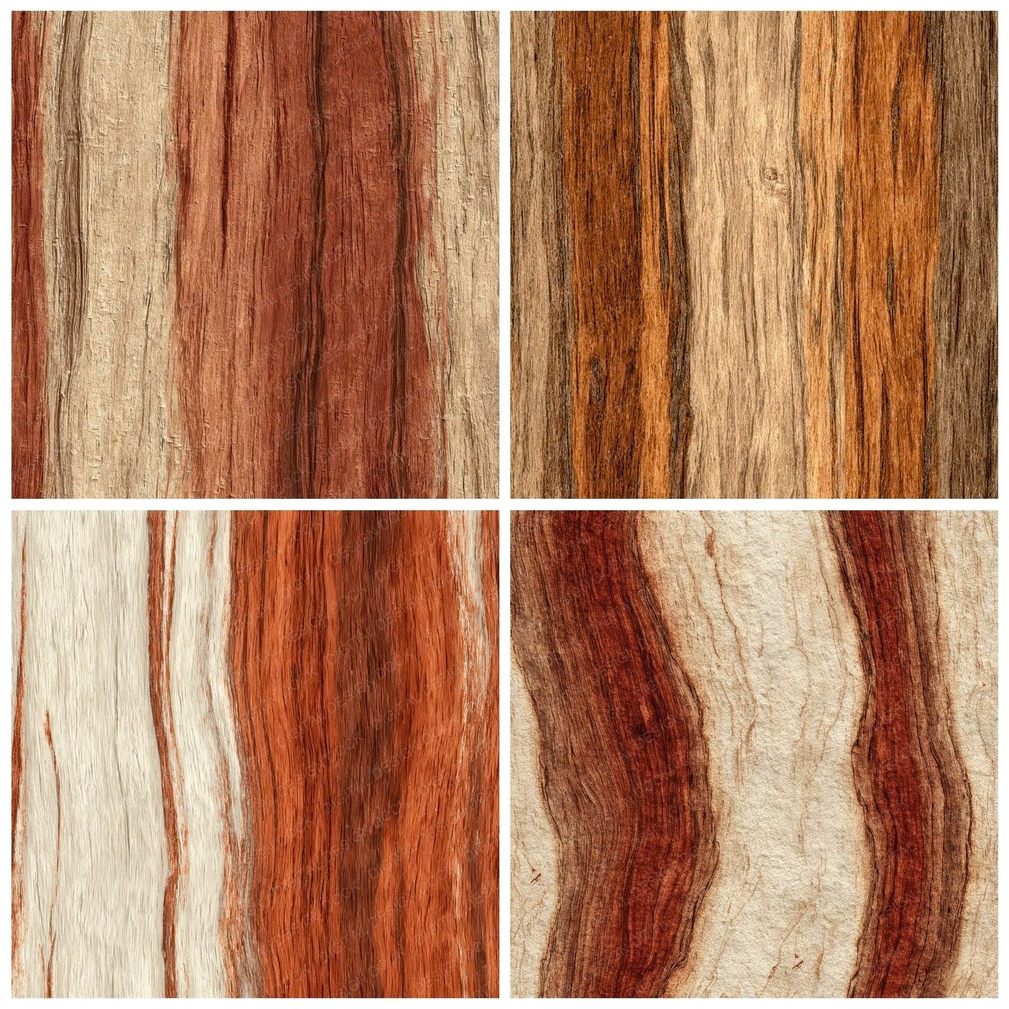 Tamarind Beige Red Core Digital Paper Pack (DDD003937)