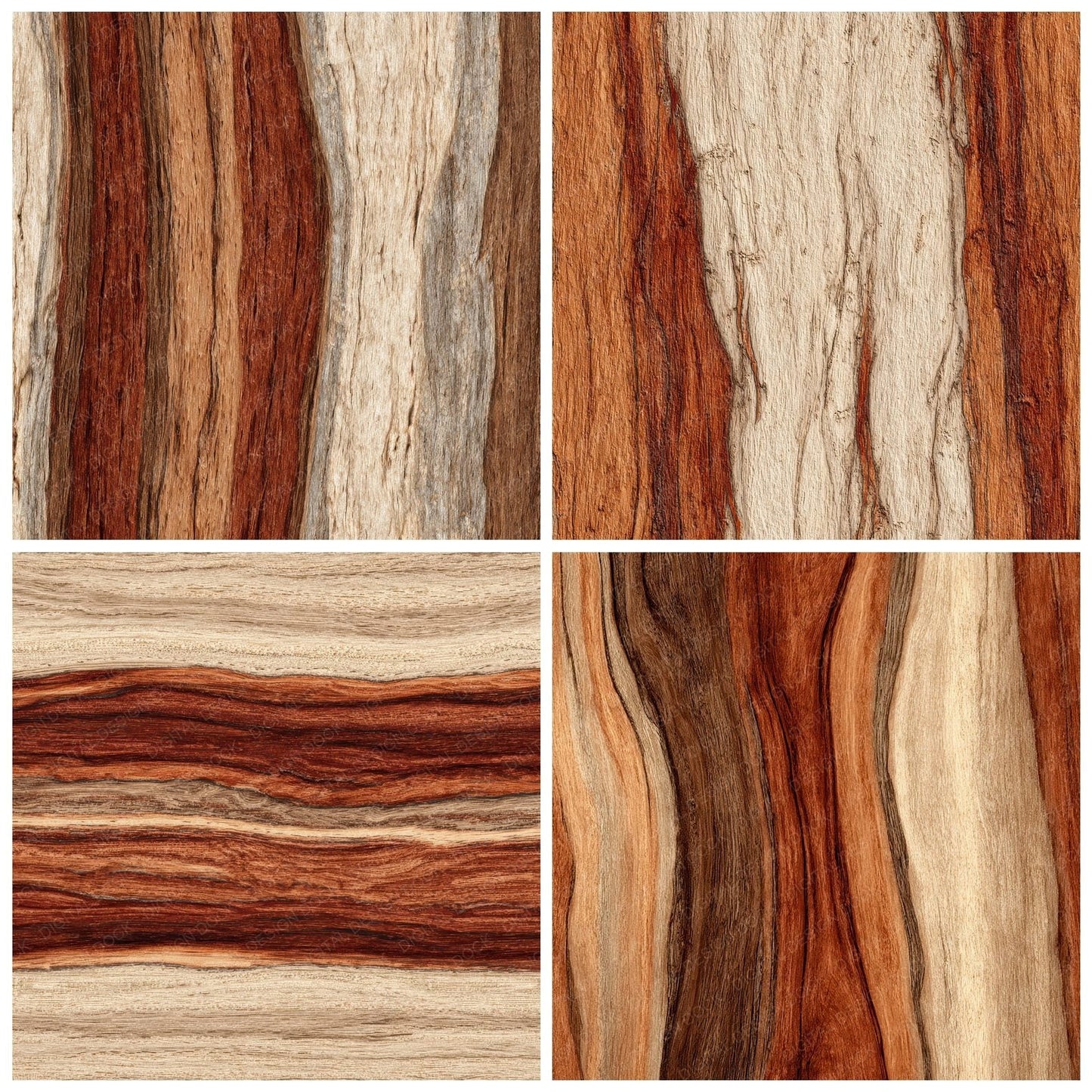 Tamarind Beige Red Core Digital Paper Pack (DDD003937)