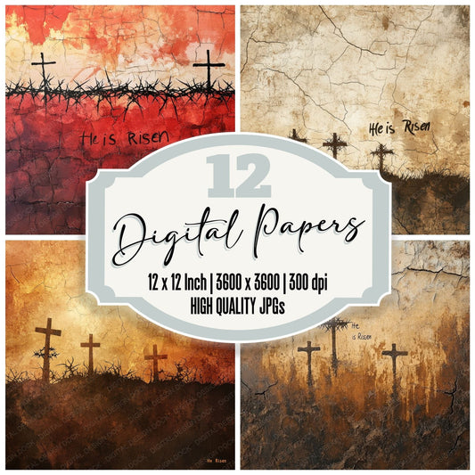Thorn Crown Risen Digital Paper Pack (DDD003999)