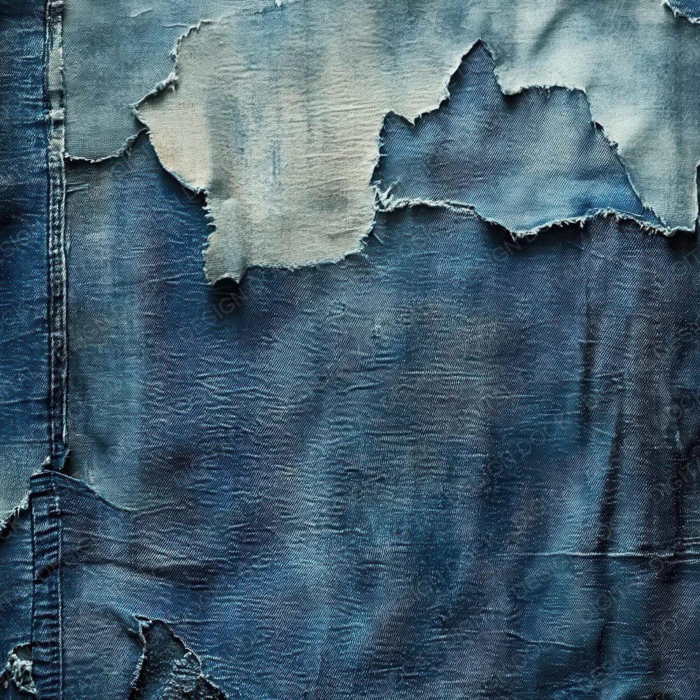 Torn Denim Background Digital Paper Pack (DDD004026)