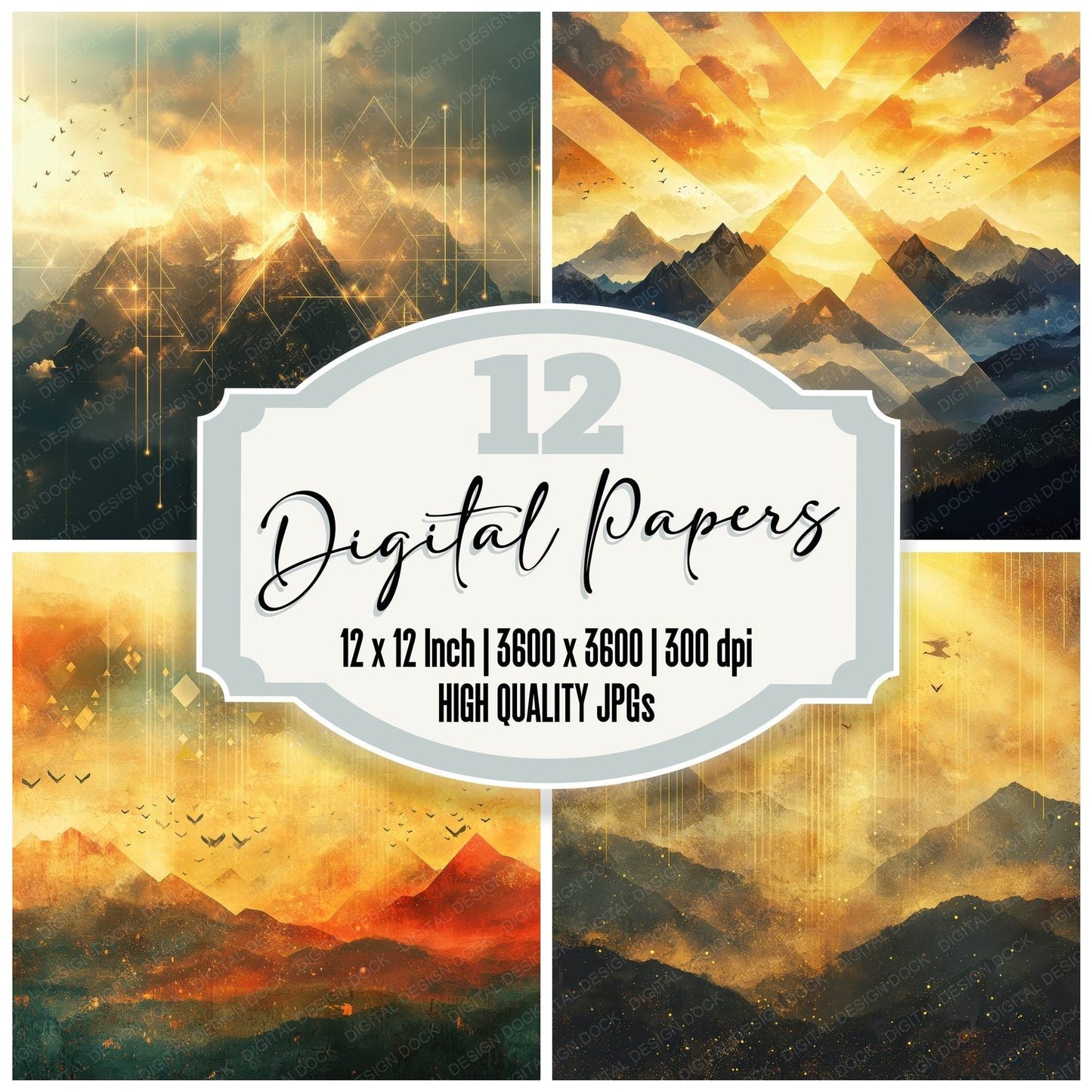 Transfiguration Dove Light Digital Paper Pack (DDD004047)