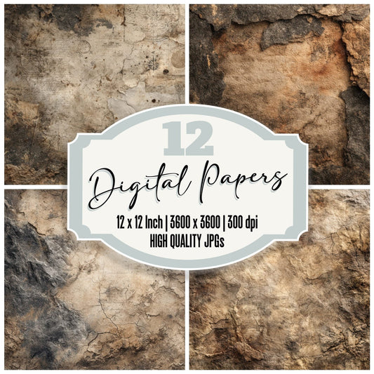 Trench Map Insignia Burn Digital Paper Pack (DDD004061)